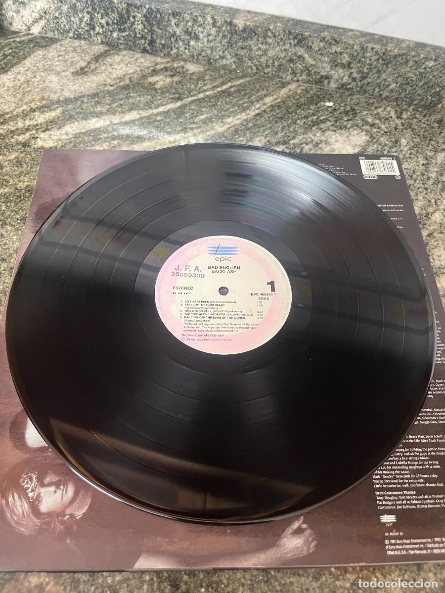 Discos de vinilo: Bad English Backlash . - Foto 3