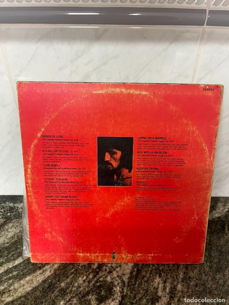 Discos de vinilo: Jim Capaldi Short Cut Draw Blood - Foto 2