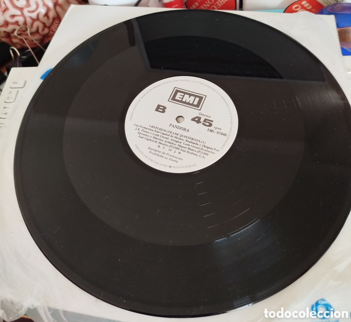 Discos de vinilo: Pandora - Reflejos.( Frank Quintero). Promocional - Foto 3