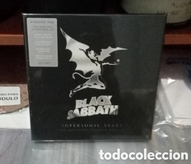 Discos de vinilo: Black Sabbath ,,supersonic,los single de la &eacute;poca de Ozzy ,precintado - Foto 2