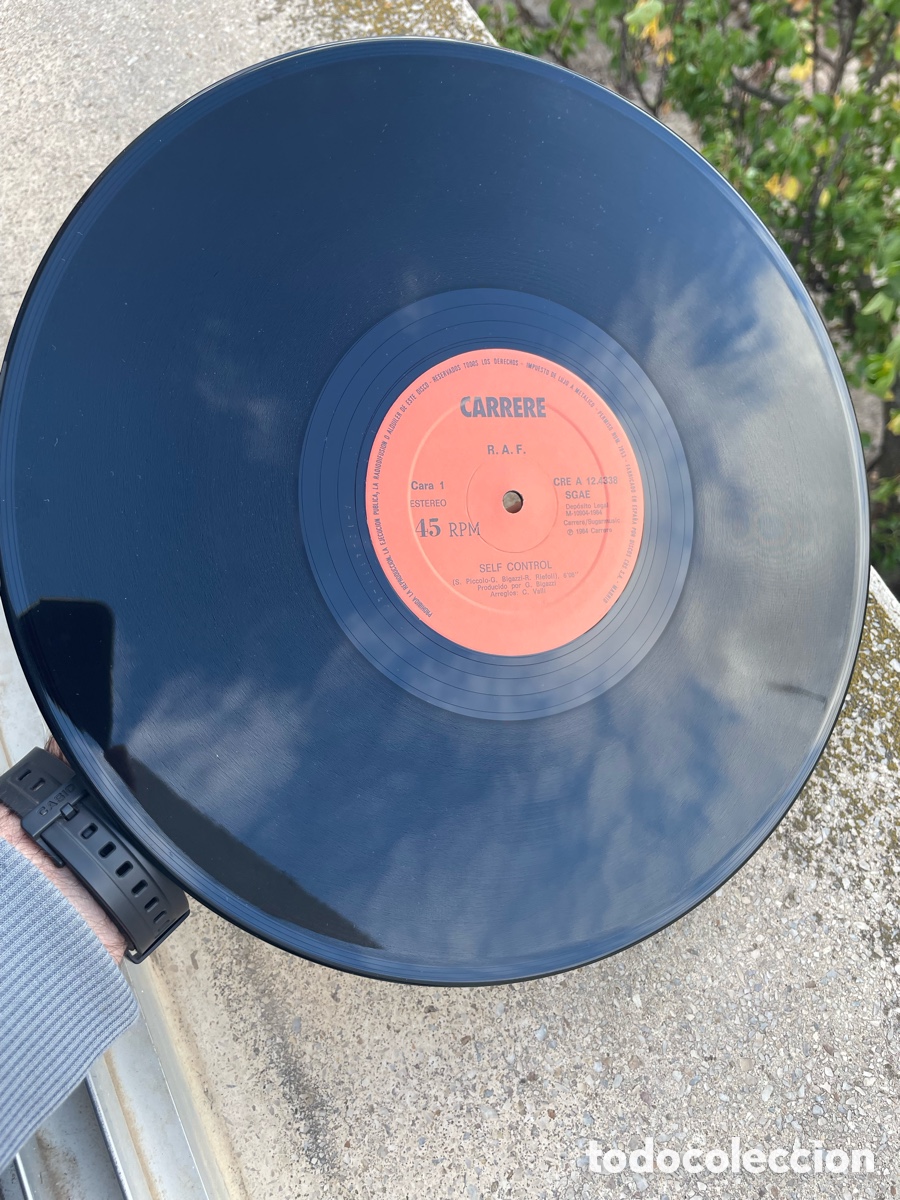 Discos de vinilo: RAF - Self Control / Maxi-single - Foto 9