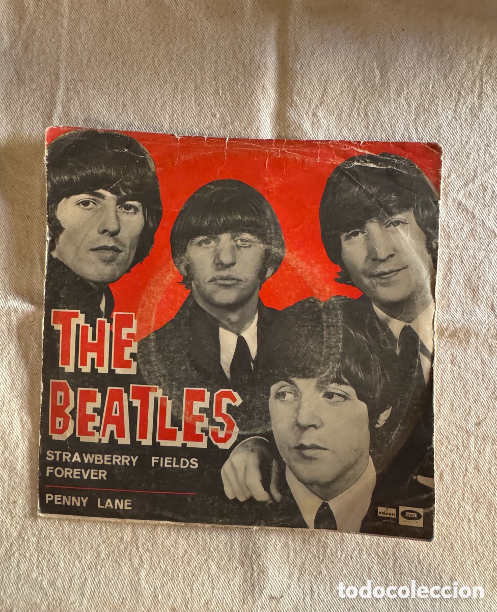 Discos de vinilo: The Beatles &ldquo;Strawberry Fields Forever&rdquo; - Foto 1