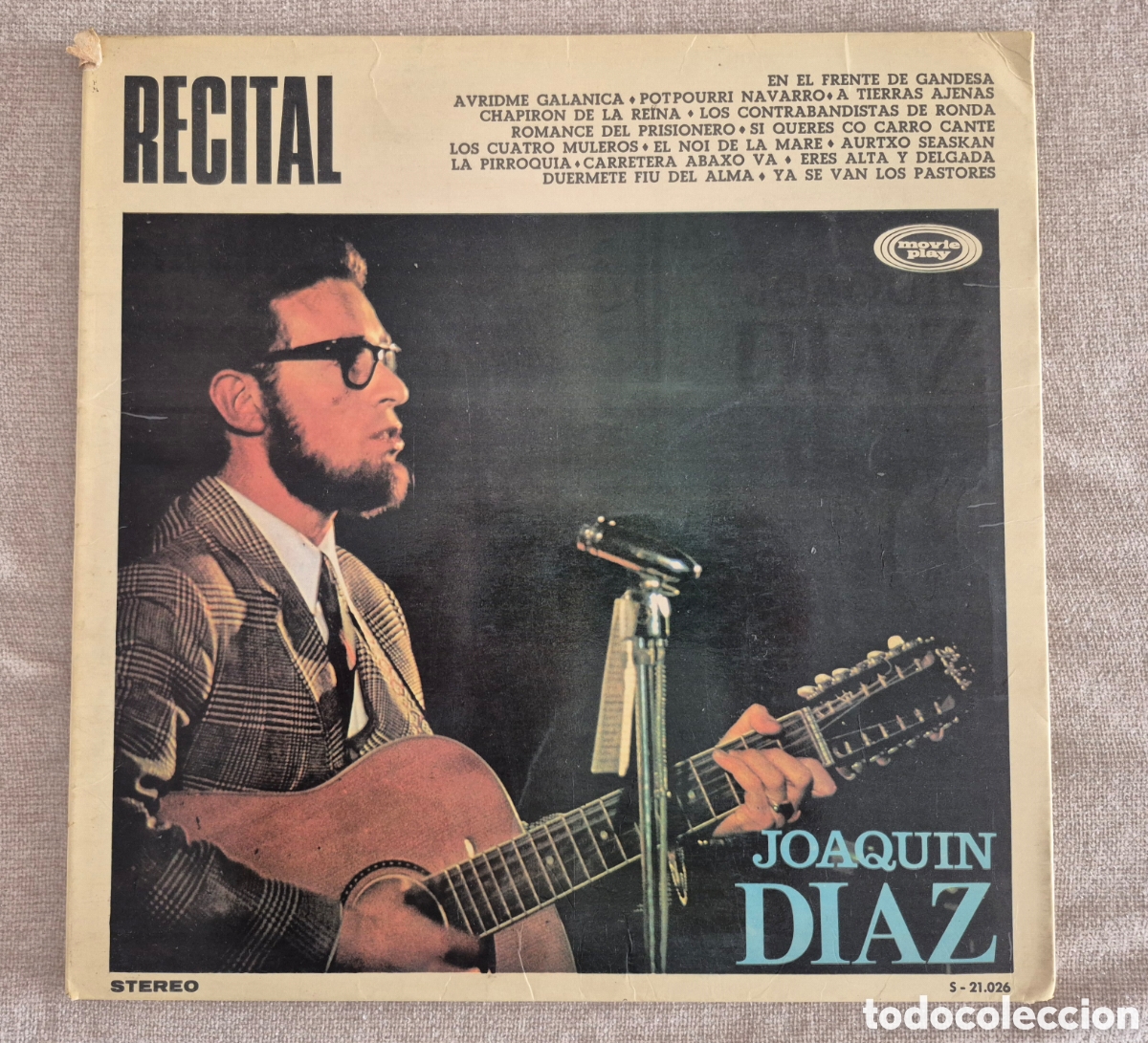 Discos de vinilo: Joaqu&iacute;n D&iacute;az Recital Gatefold - Foto 1