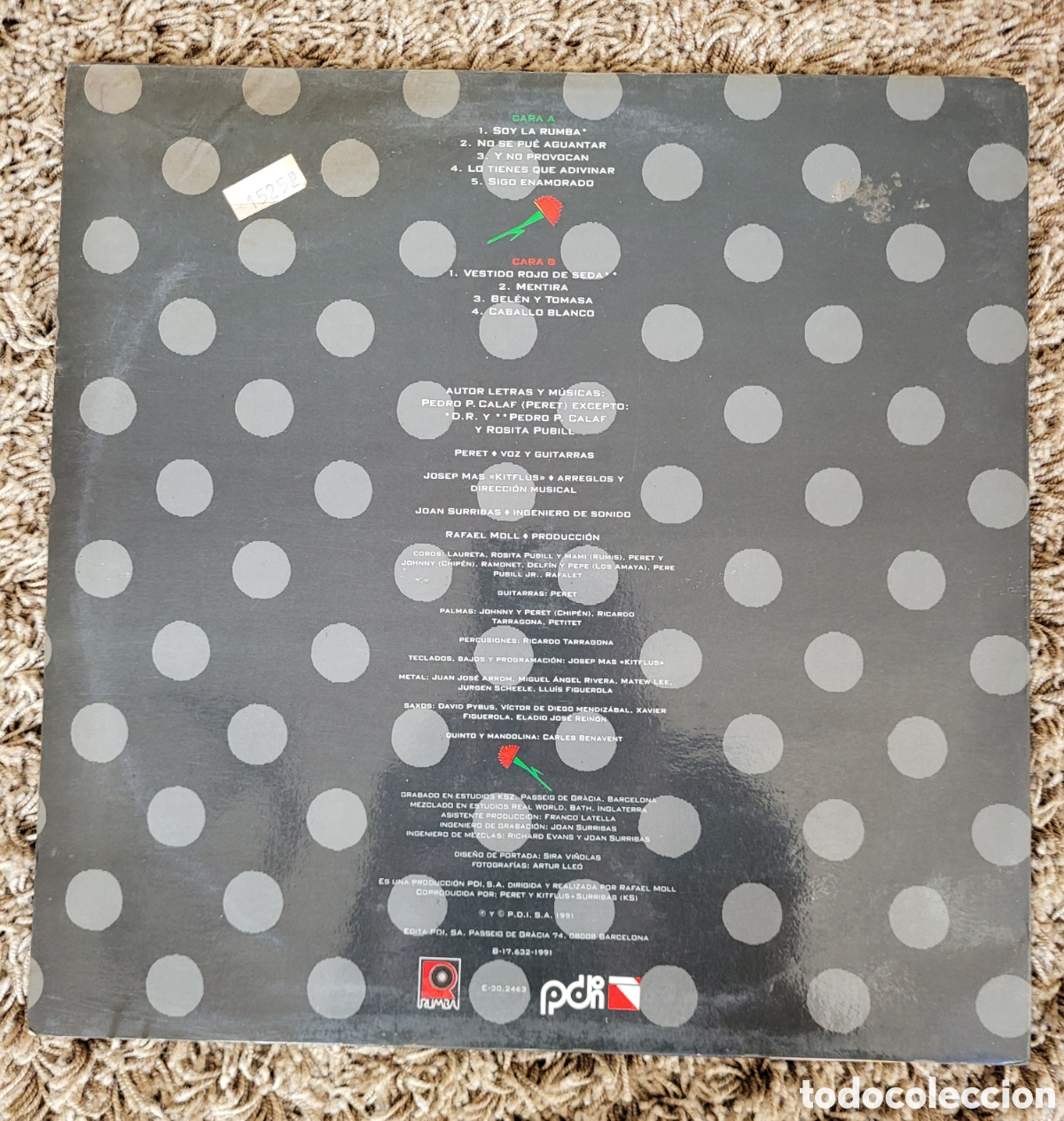 Discos de vinilo: Peret No se pu&eacute; aguantar lp. - Foto 6