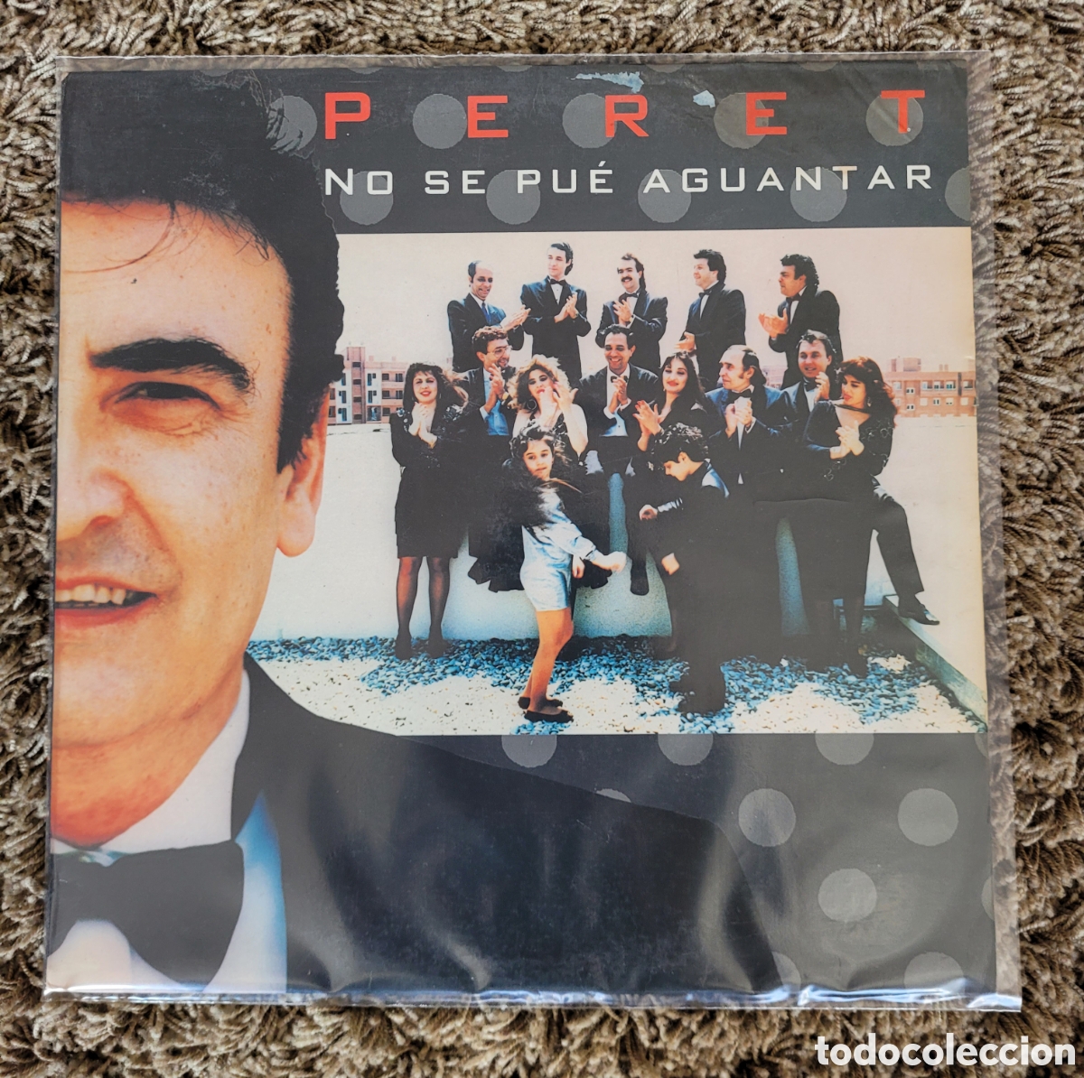 Discos de vinilo: Peret No se pu&eacute; aguantar lp. - Foto 1
