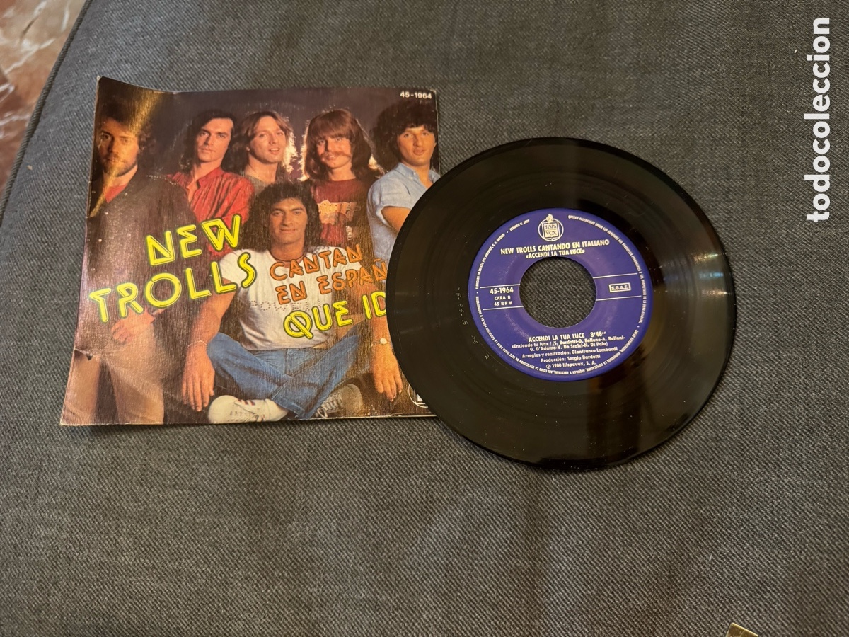 Discos de vinilo: New Trolls &ldquo;Que idea&rdquo; - Foto 2