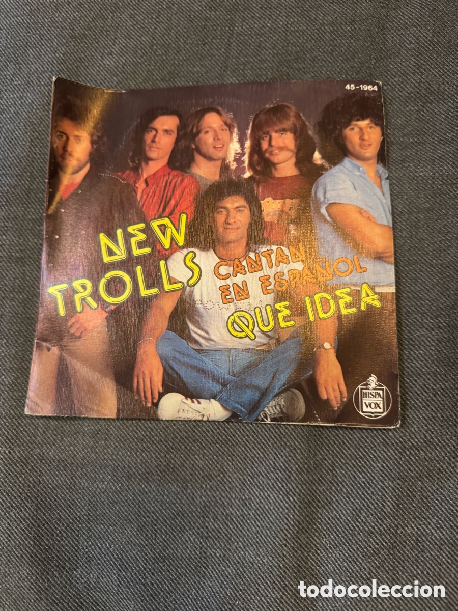 Discos de vinilo: New Trolls &ldquo;Que idea&rdquo; - Foto 1