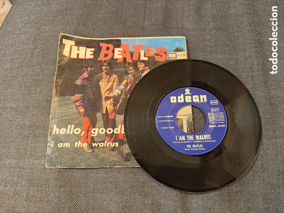 Discos de vinilo: The Beatles &ldquo;Hello, Goodbye&rdquo; - Foto 2