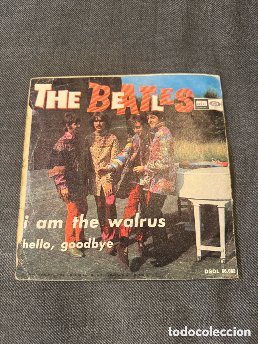 Discos de vinilo: The Beatles &ldquo;Hello, Goodbye&rdquo; - Foto 3