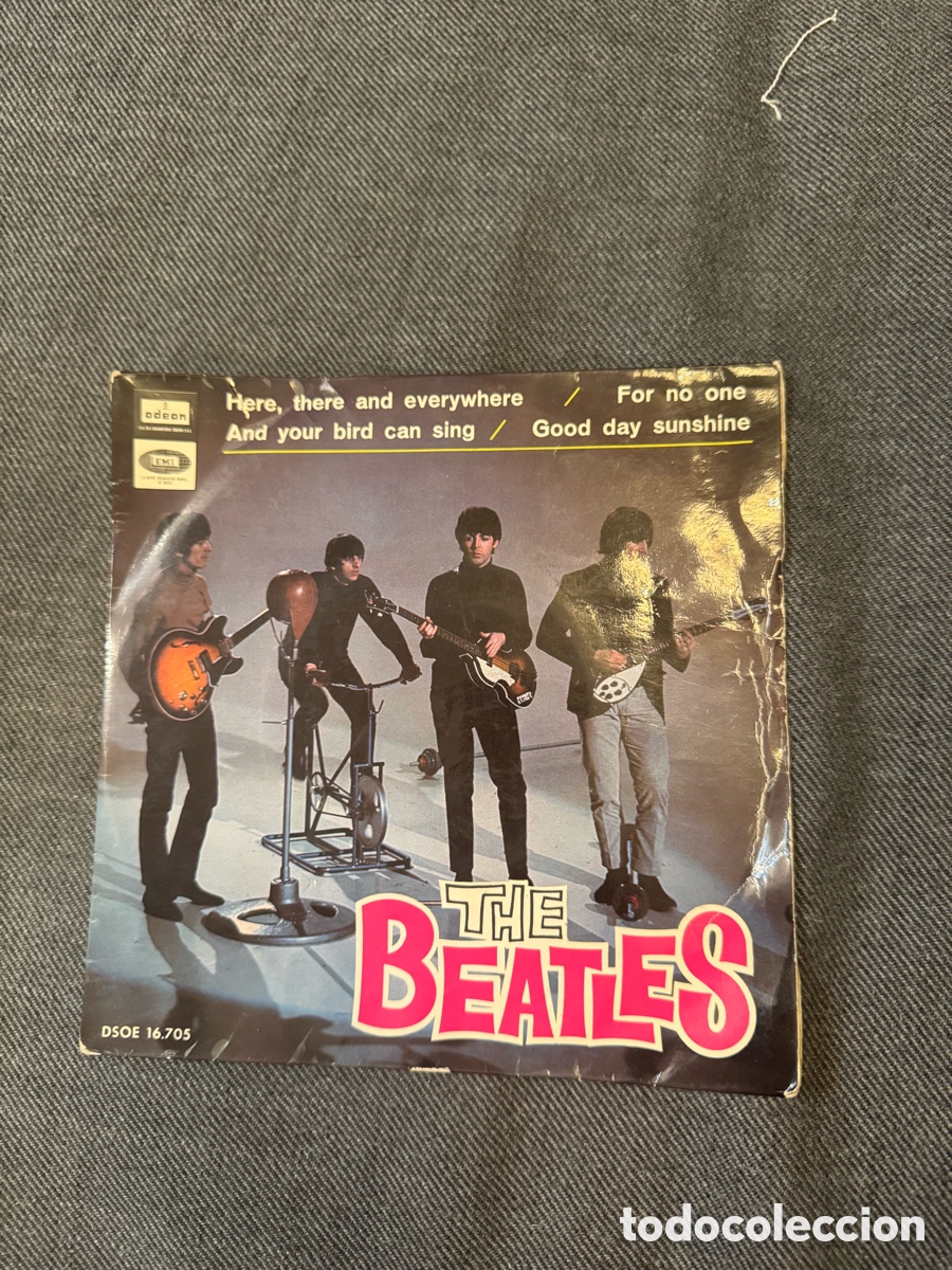 Discos de vinilo: EP The Beatles 1966 &ldquo;Here, There and Everywhere&rdquo; - Foto 1