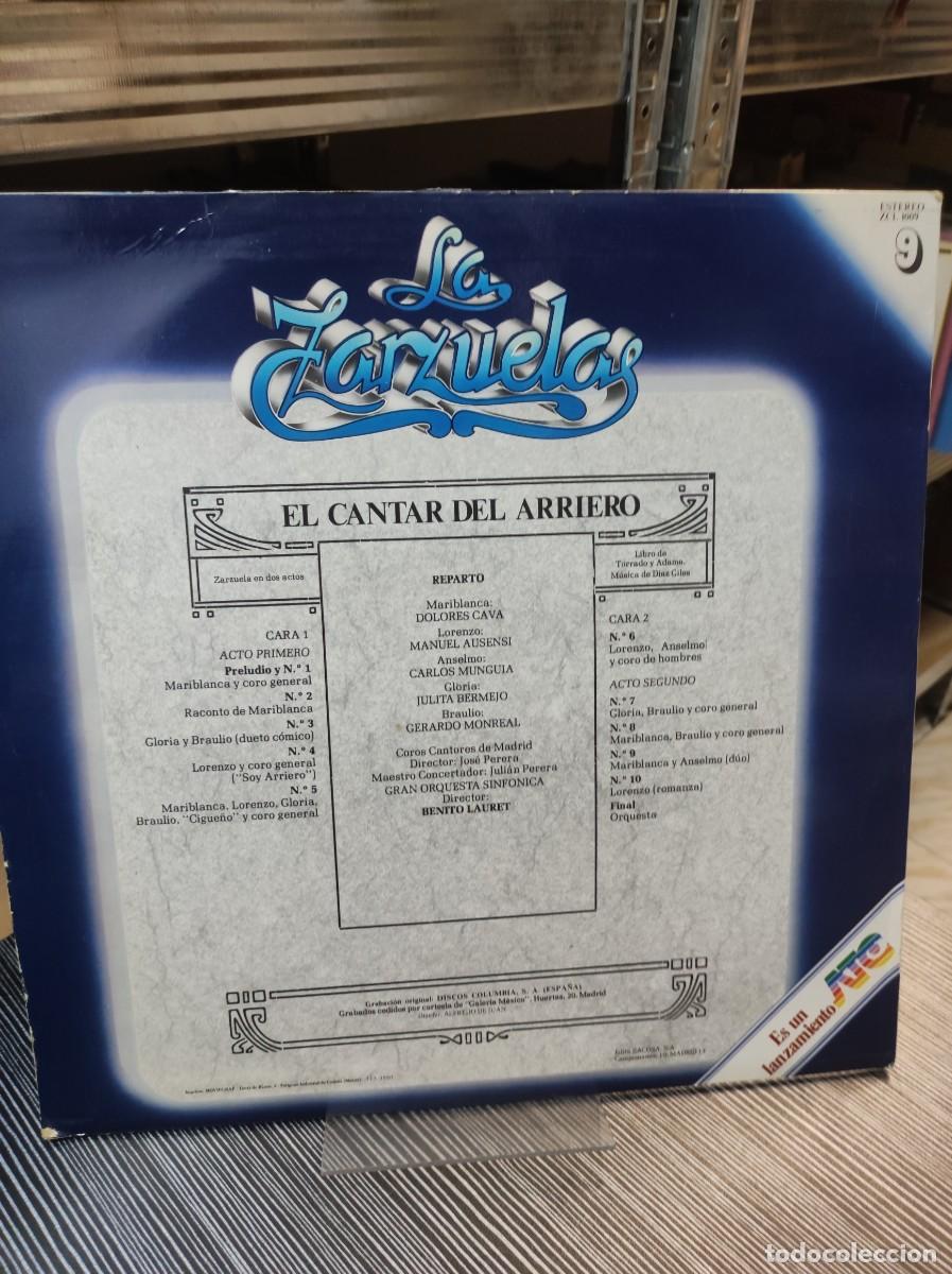 Discos de vinilo: El Cantar Del Arriero - Foto 2