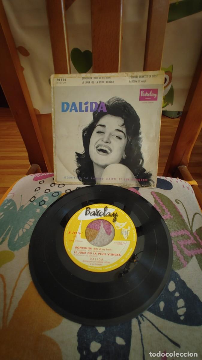 Discos de vinilo: DALIDA-EP GONDOLIER +3 - Foto 1