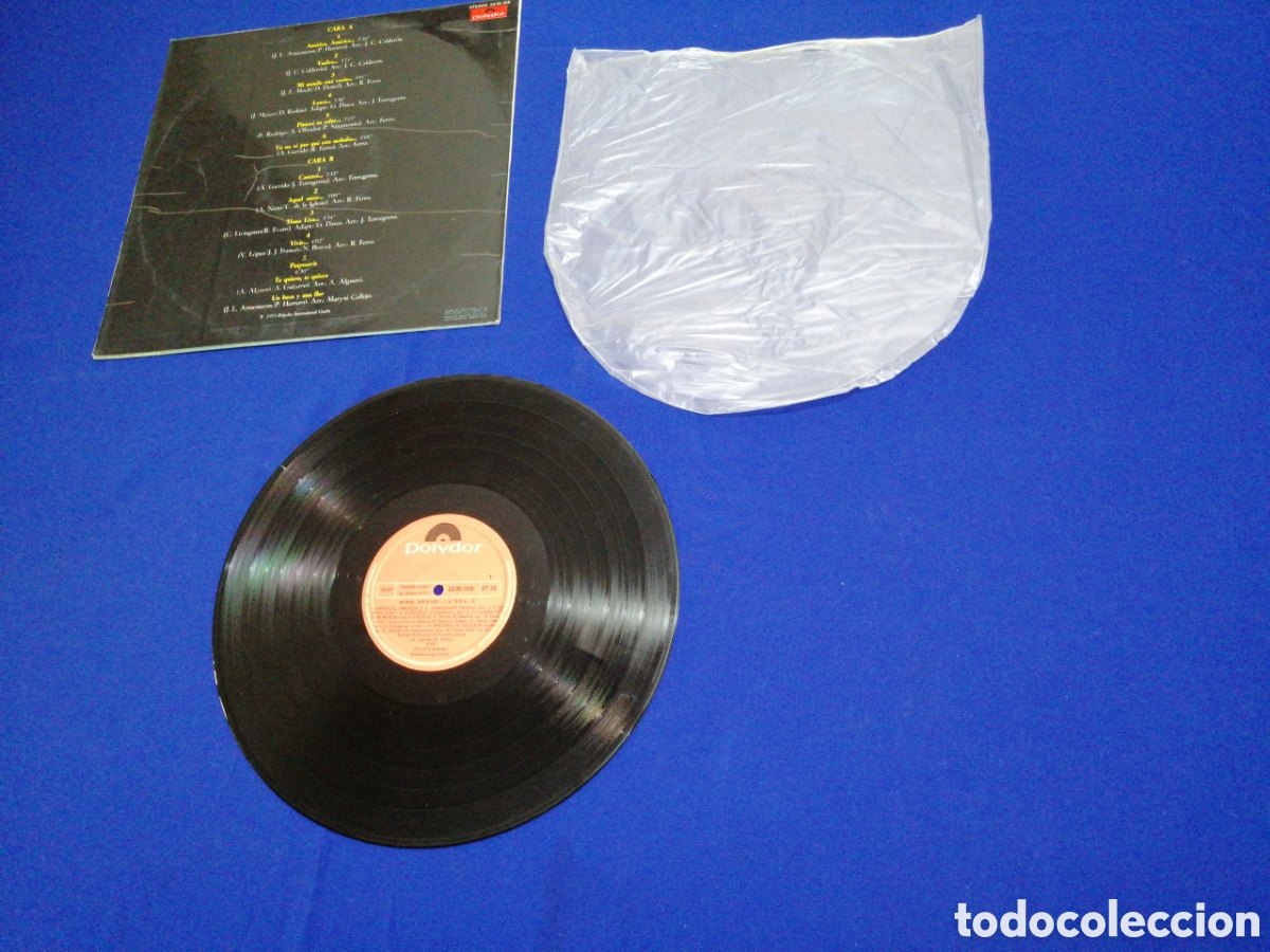 Discos de vinilo: NINO BRAVO.... Y VOL. 5 - POLYDOR - Foto 11