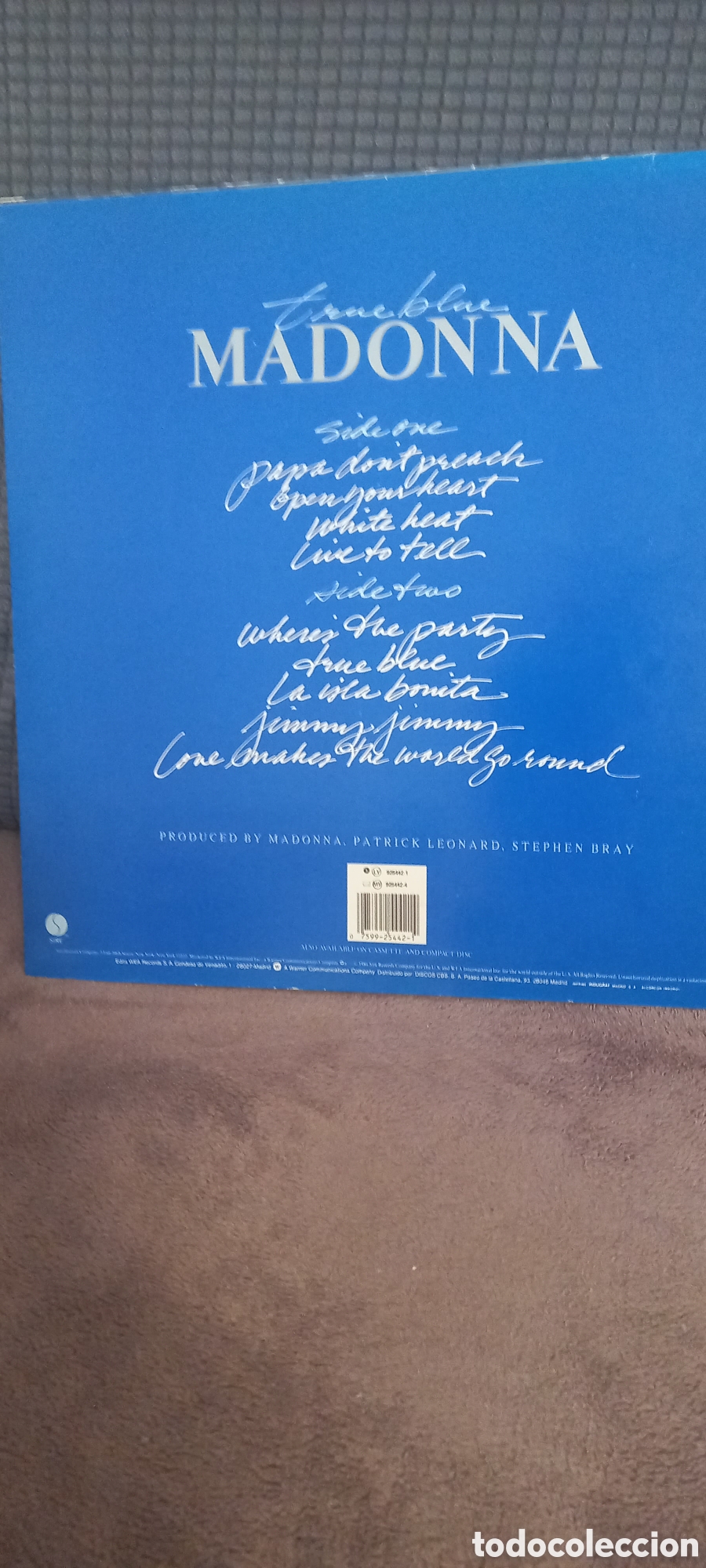 Discos de vinilo: Discos vinilo madonna True blue - Foto 2
