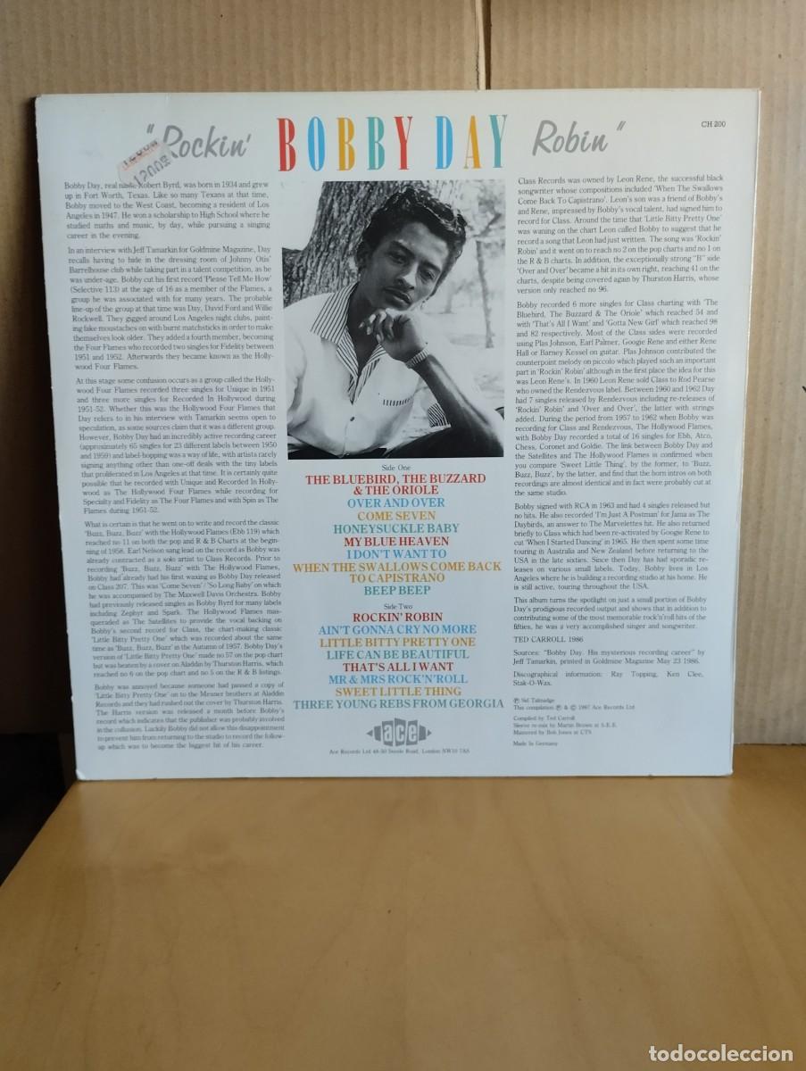 Discos de vinilo: BOBBY DAY ----- ROCKIN&acute;ROBIN - Foto 2