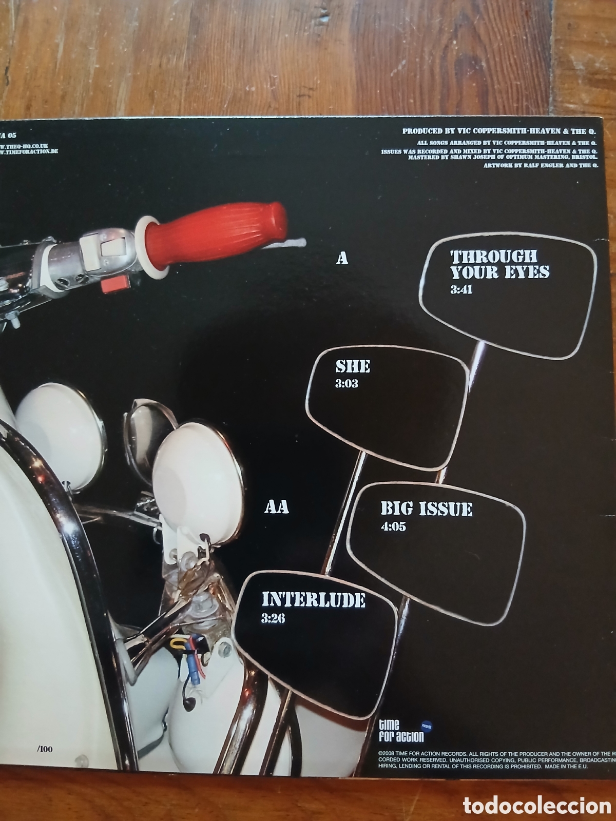 Discos de vinilo: The Q &rdquo;issues&rdquo; maxisingle 10&rdquo; - Foto 2