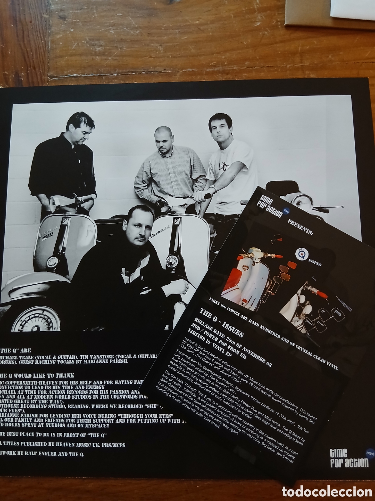 Discos de vinilo: The Q &rdquo;issues&rdquo; maxisingle 10&rdquo; - Foto 3