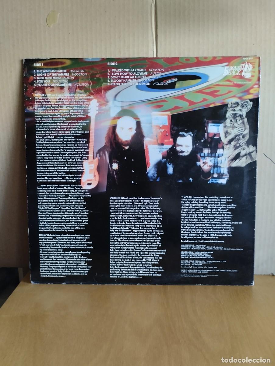 Discos de vinilo: ROKY ERICKSON & THE EXPLOSIVES ---- CASTING THE RUNES - Foto 2