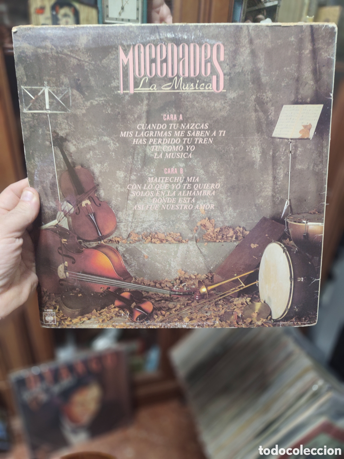 Discos de vinilo: DISCO VINILO MOCEDADES- LA MUSICA - Foto 2