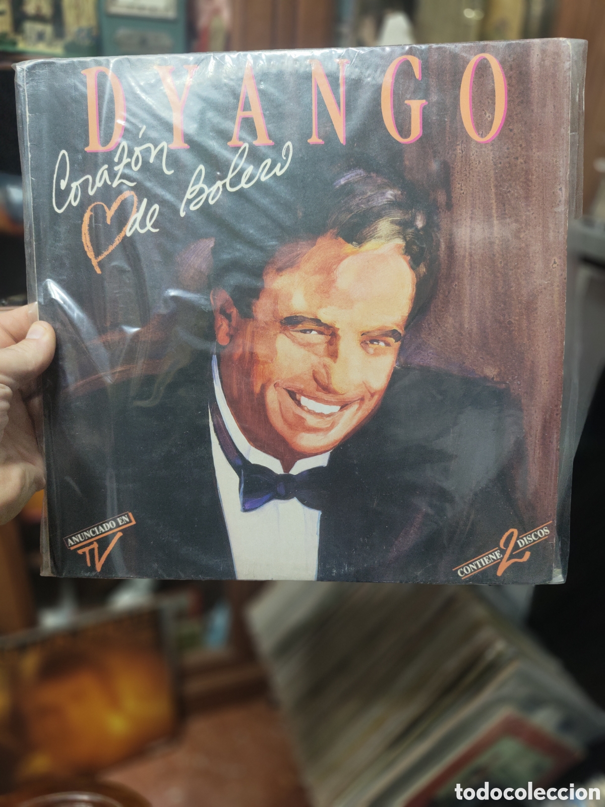 Discos de vinilo: DISCO DOBLE VINILO DYANGO CORAZON DE BOLERO - Foto 1
