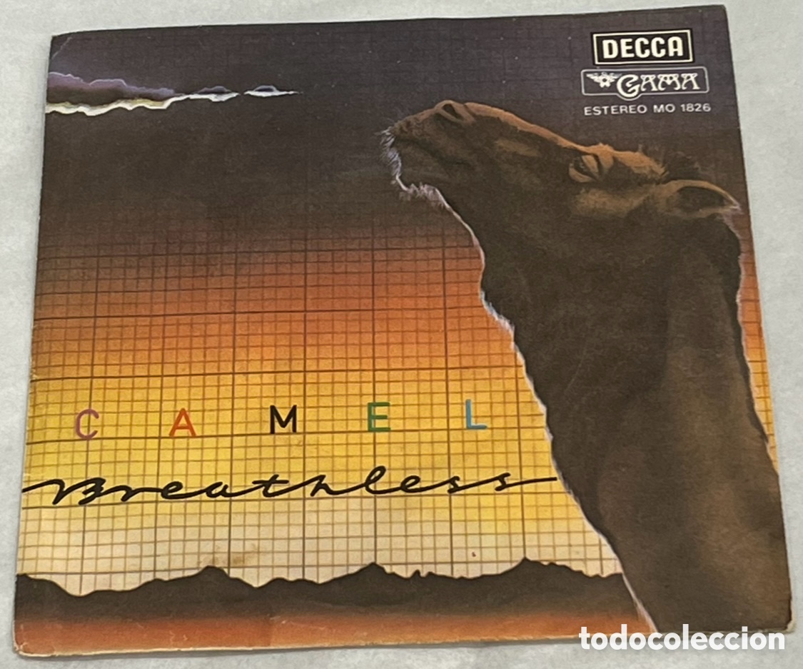 Discos de vinilo: Disco Vinilo Single. Camel. &ldquo;Breathless&rdquo;. 1978. - Foto 1