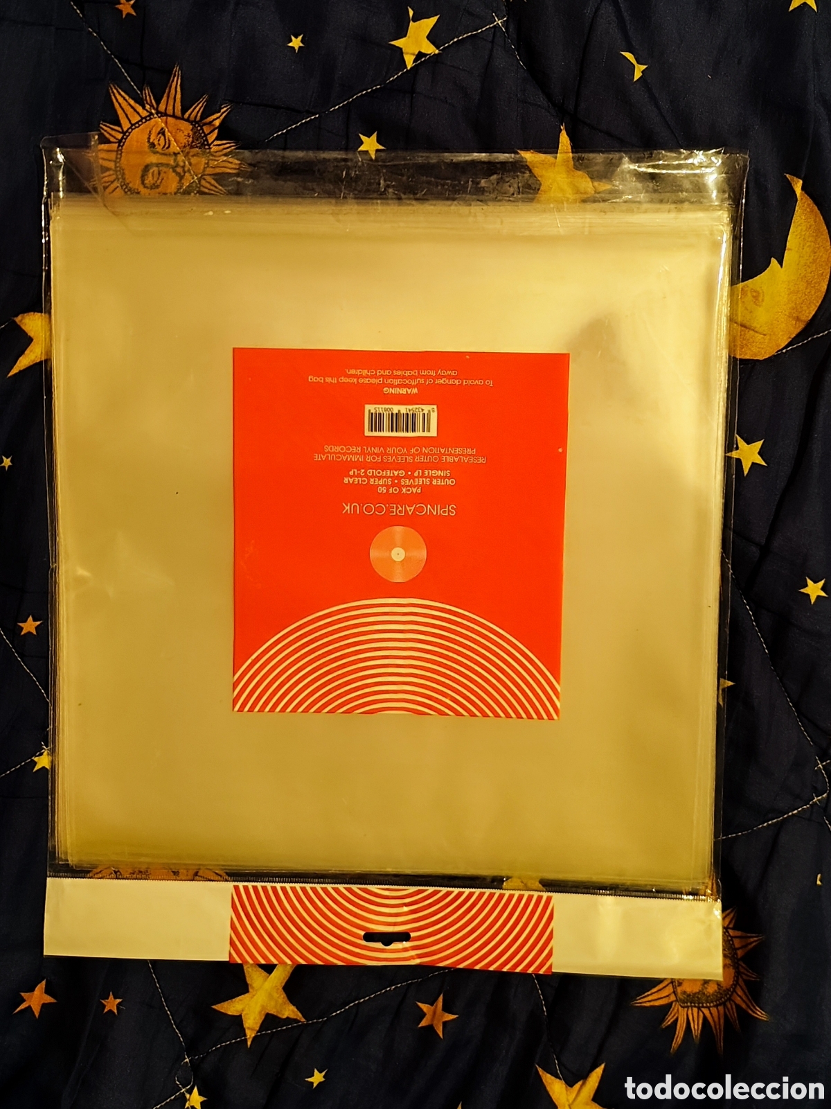 Discos de vinilo: PACK DE 50 FUNDAS LP EXTRA BRILLANTES - Foto 2