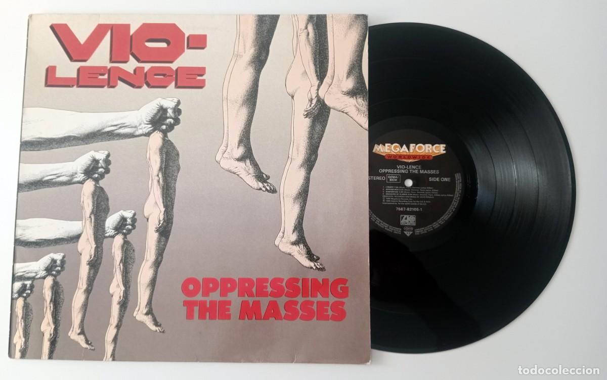 Discos de vinilo: LP VIO-LENCE - OPPRESSING THE MASSES - Foto 3