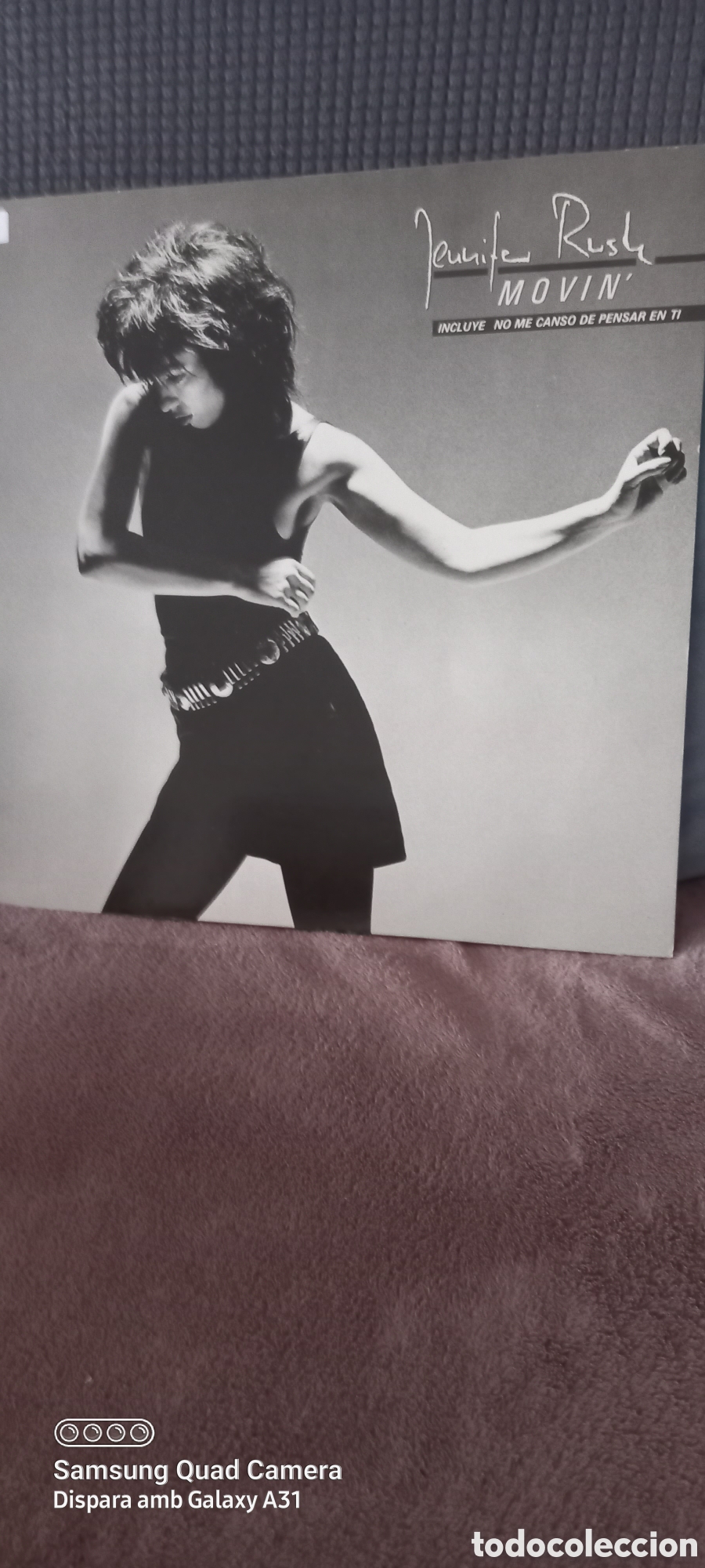 Discos de vinilo: Disco Vinilo LP Jennifer Rush movin - Foto 2