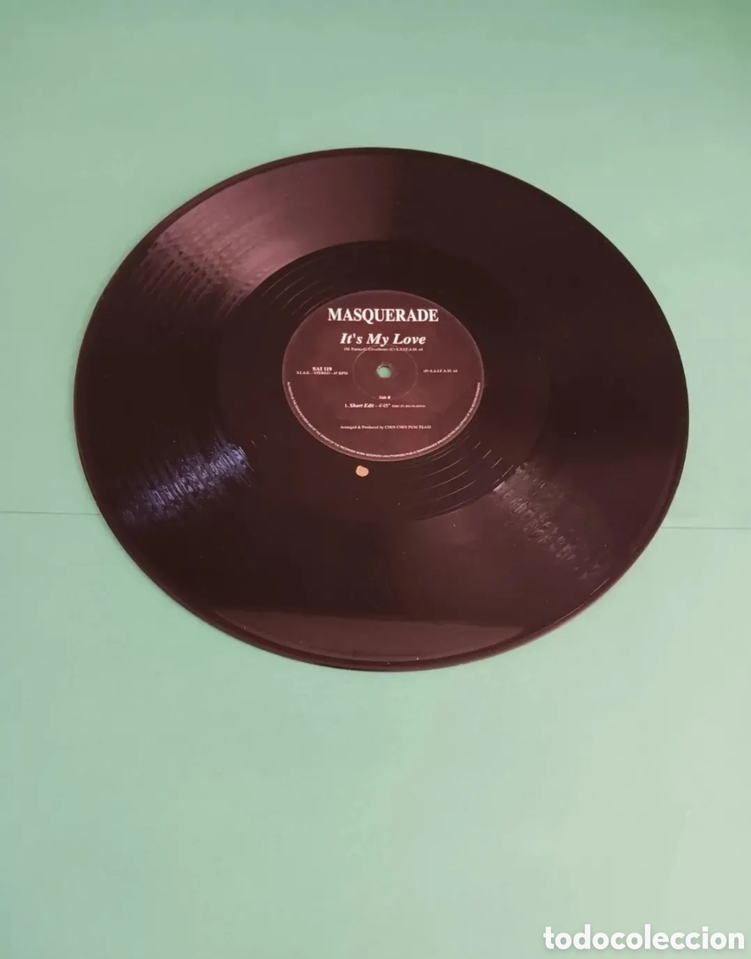 Discos de vinilo: Vinilo Masquerade - Its My Love - Foto 1