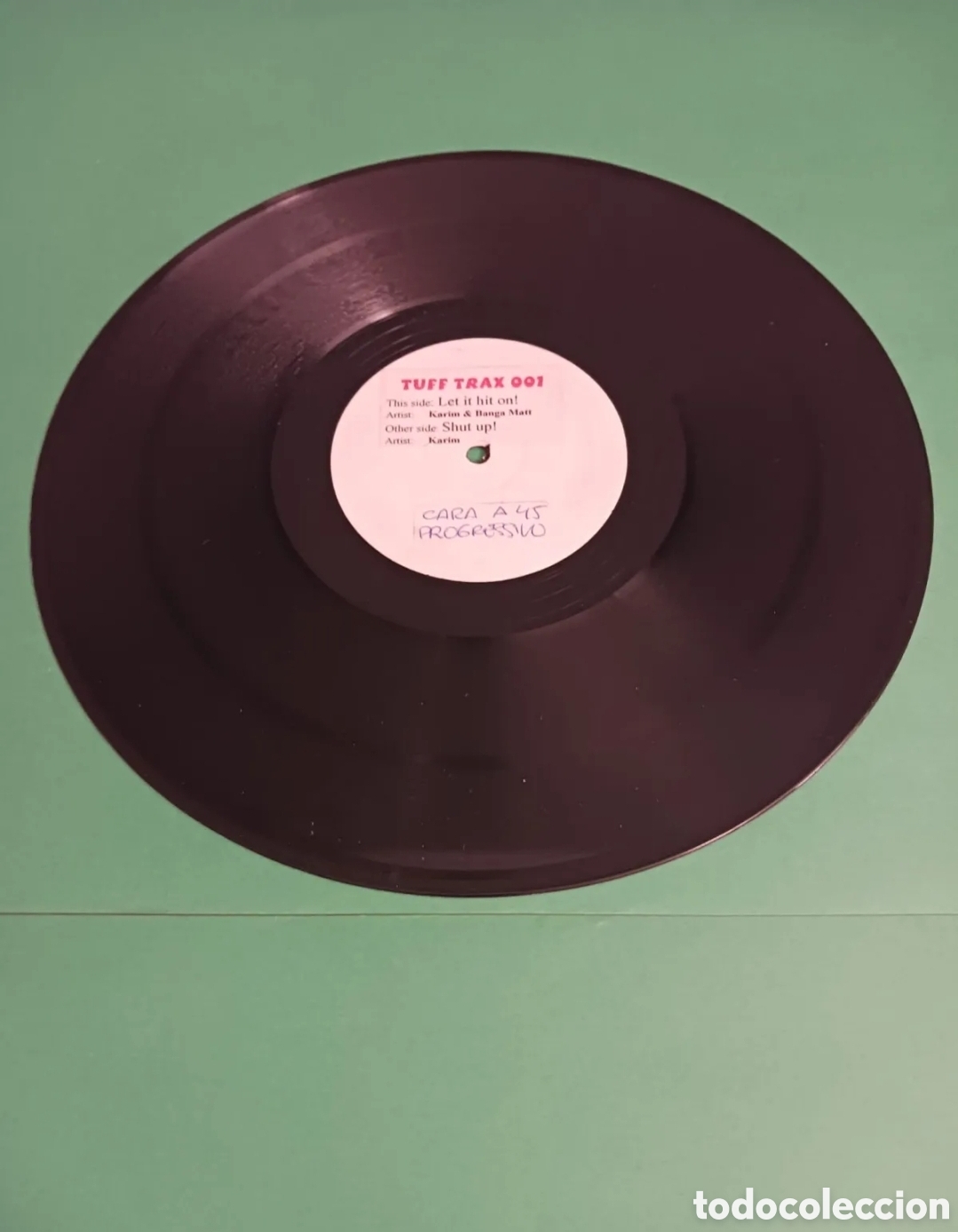 Discos de vinilo: Vinilo Tuff Trax/ Let it hit on! Karim - Foto 3