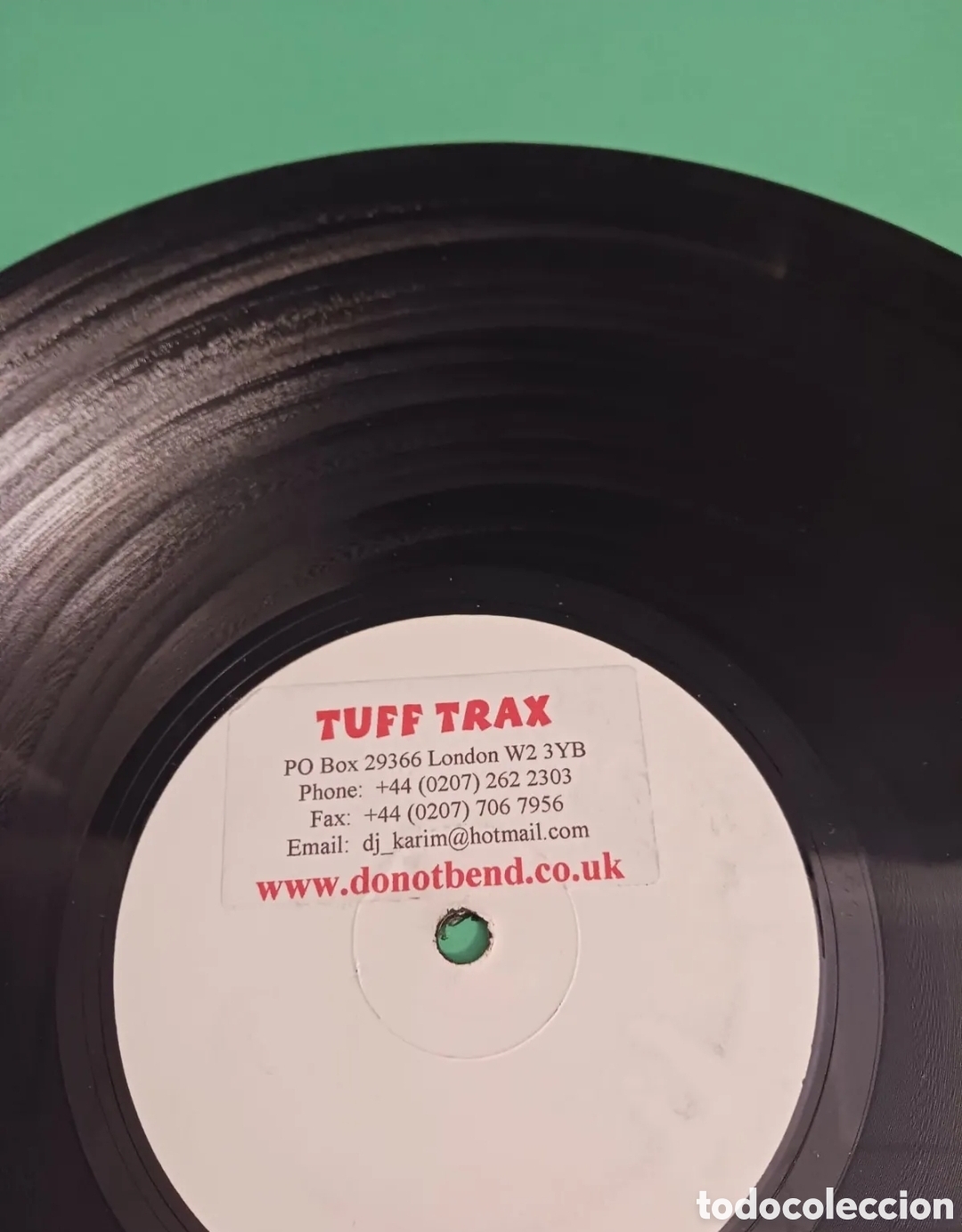 Discos de vinilo: Vinilo Tuff Trax/ Let it hit on! Karim - Foto 1
