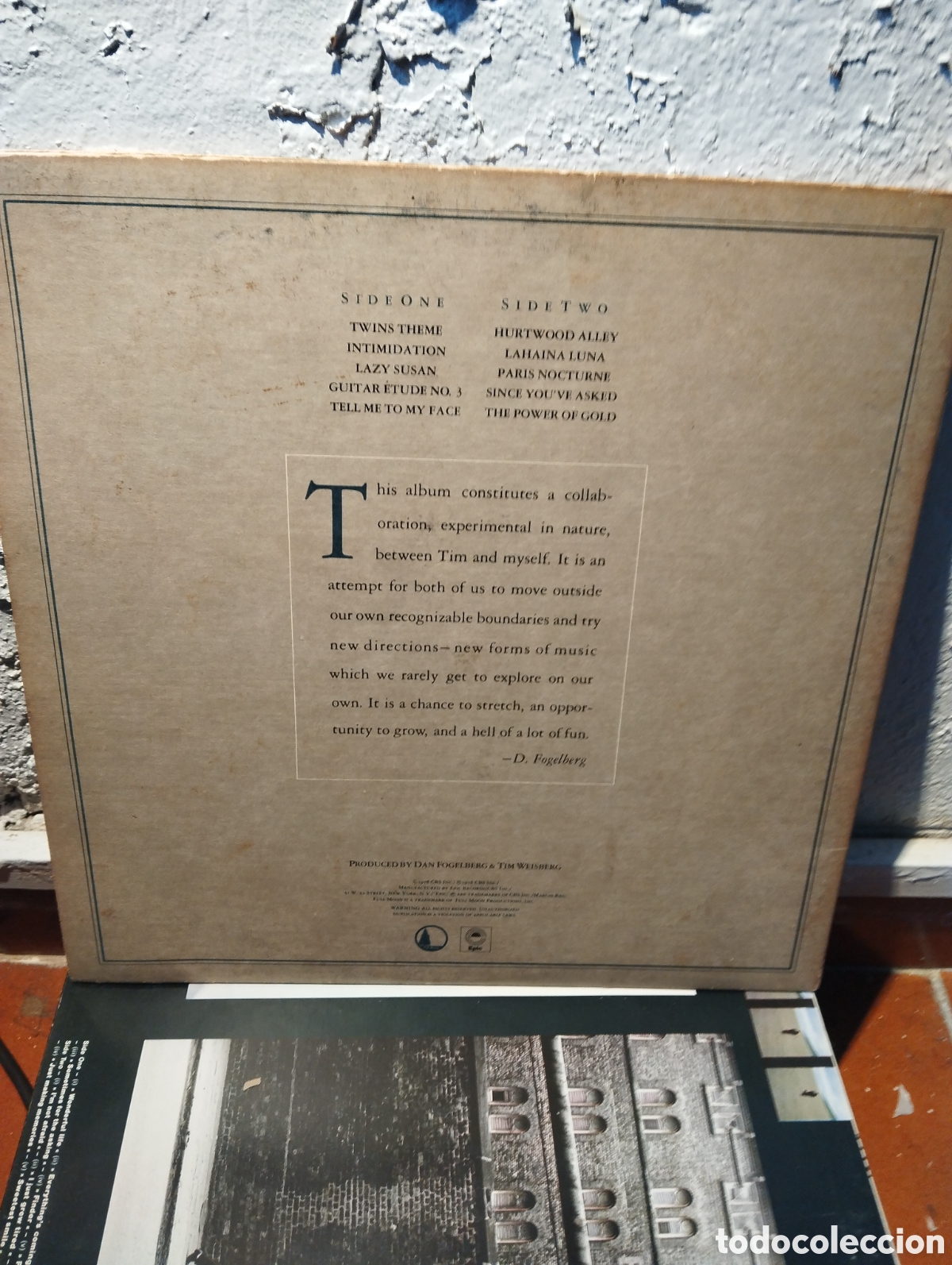Discos de vinilo: DAN FOGELBERG & TIM WEISBERG - Foto 2
