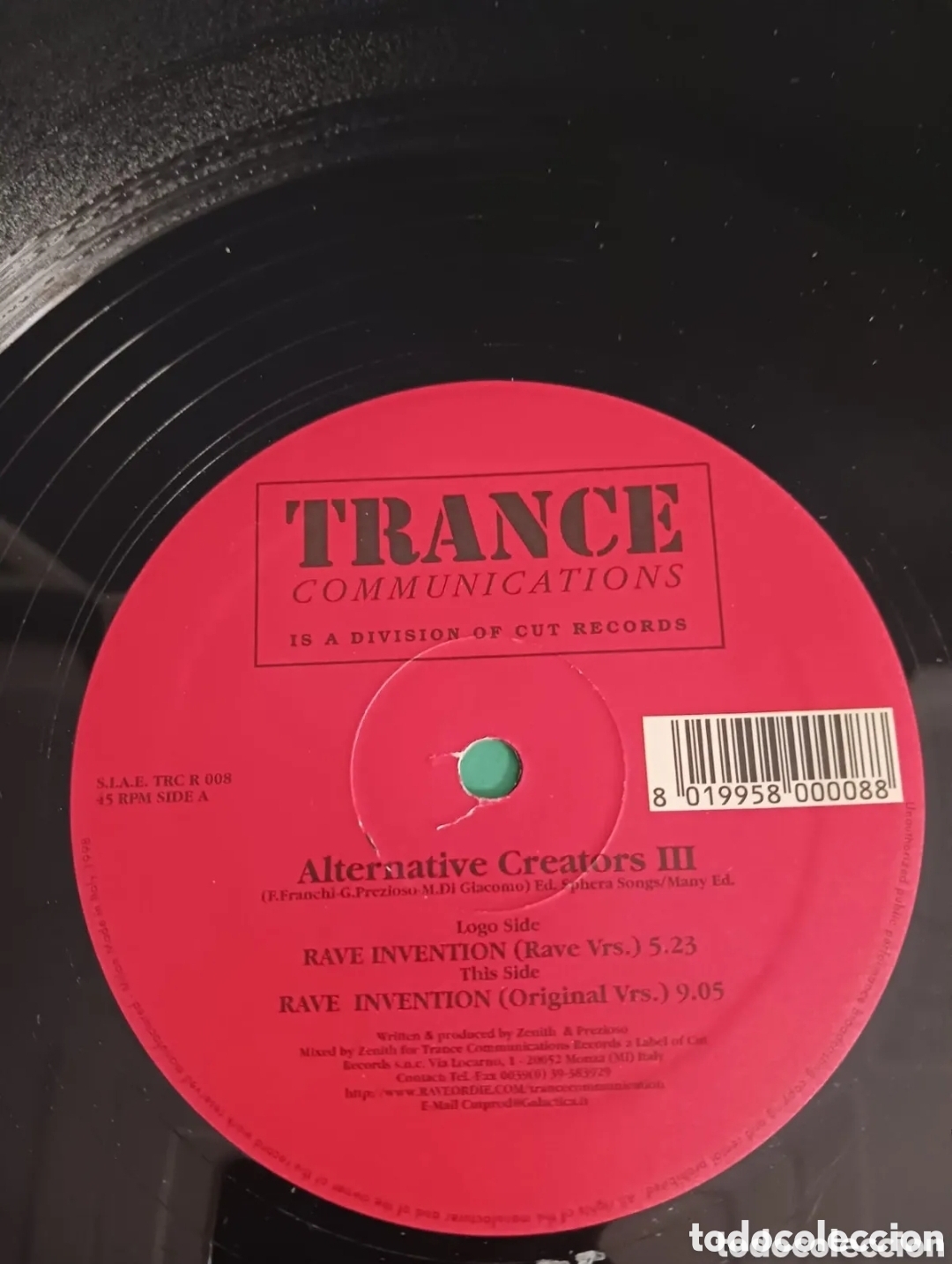 Discos de vinilo: Vinilo Alternative Creators III - Rave Invention - Foto 1