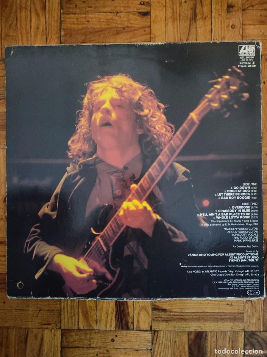 Discos de vinilo: AC/DC &ndash; Let There Be Rock - Foto 3
