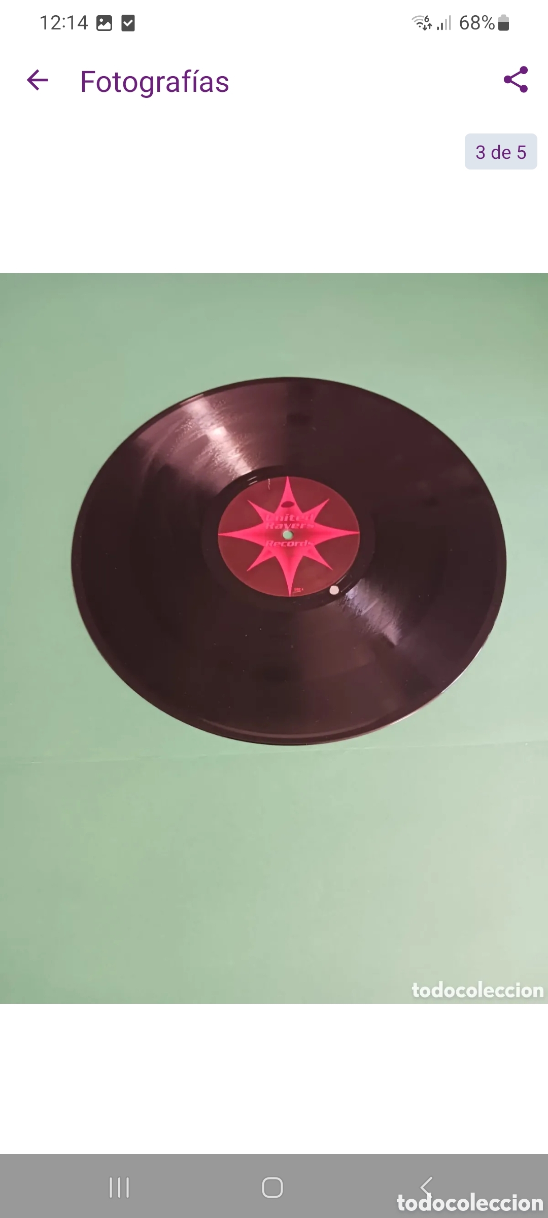 Discos de vinilo: Vinilo CODE- 35 / getting out of space - Foto 3