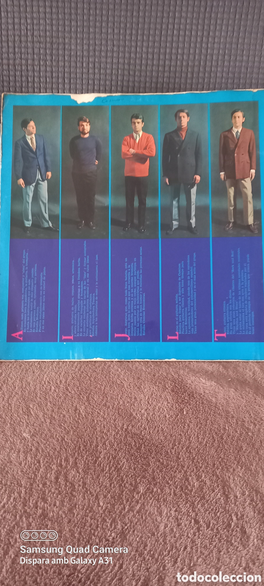 Discos de vinilo: Disco vinilo LP Pekenikes hilo de seda - Foto 2