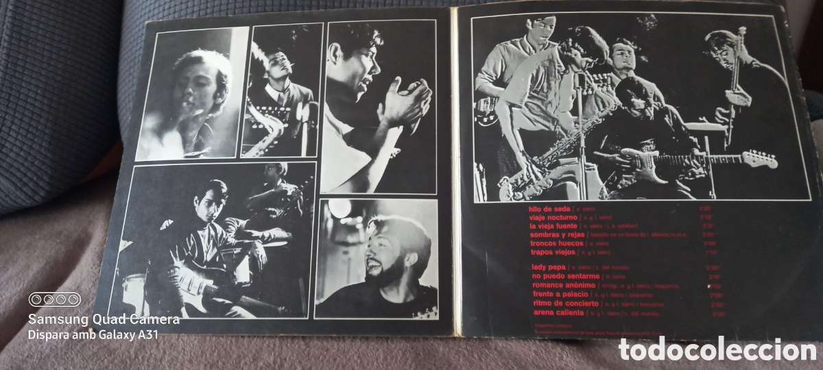 Discos de vinilo: Disco vinilo LP Pekenikes hilo de seda - Foto 3