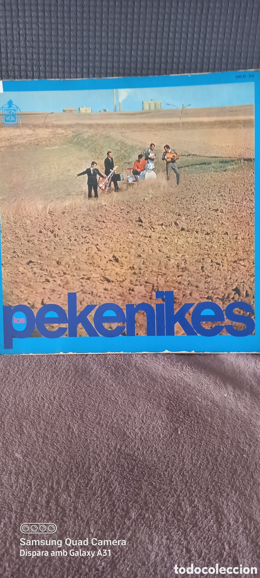 Discos de vinilo: Disco vinilo LP Pekenikes hilo de seda - Foto 1