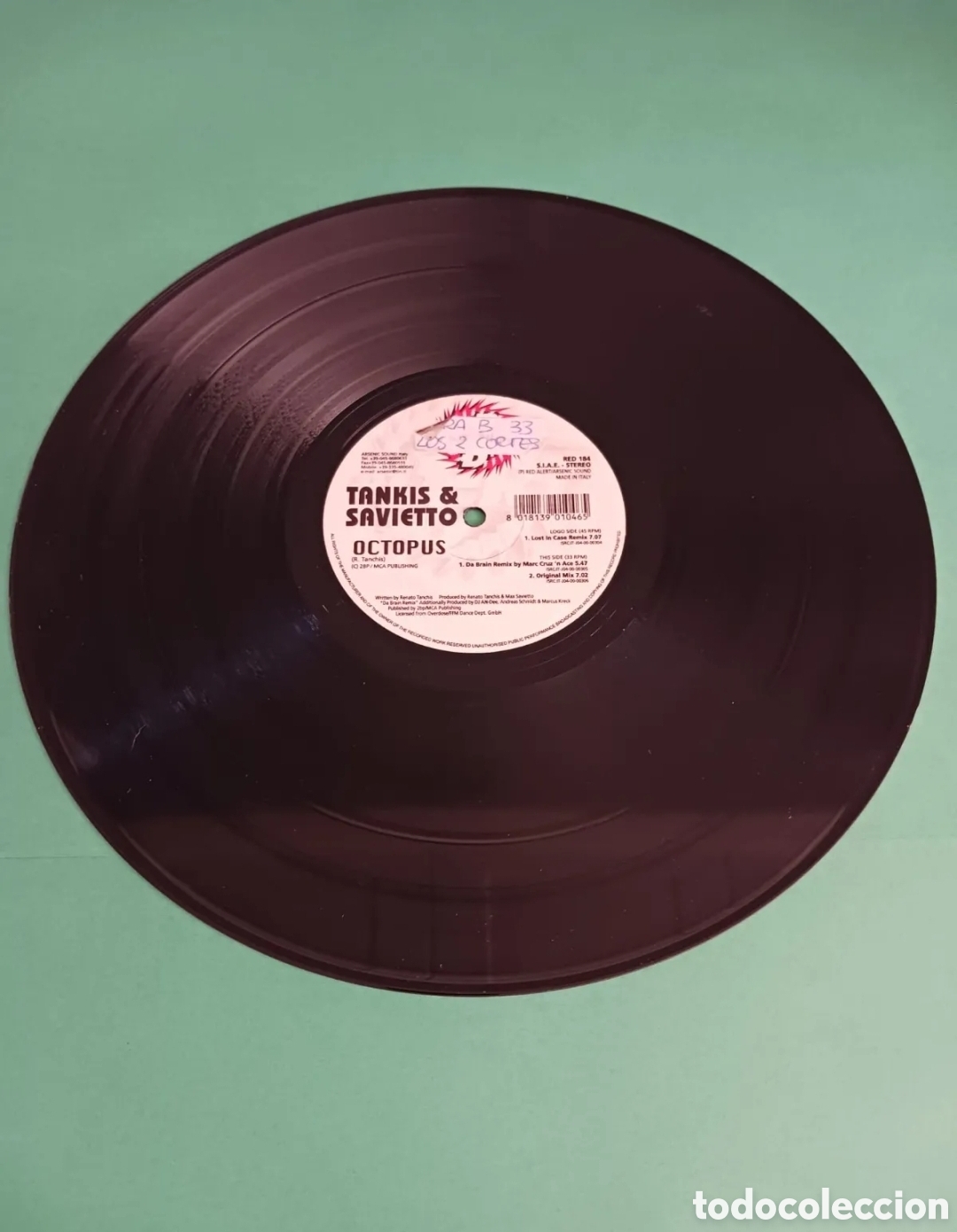 Discos de vinilo: Vinilo Tankis & Savietto/ OCTOPUS - Foto 2