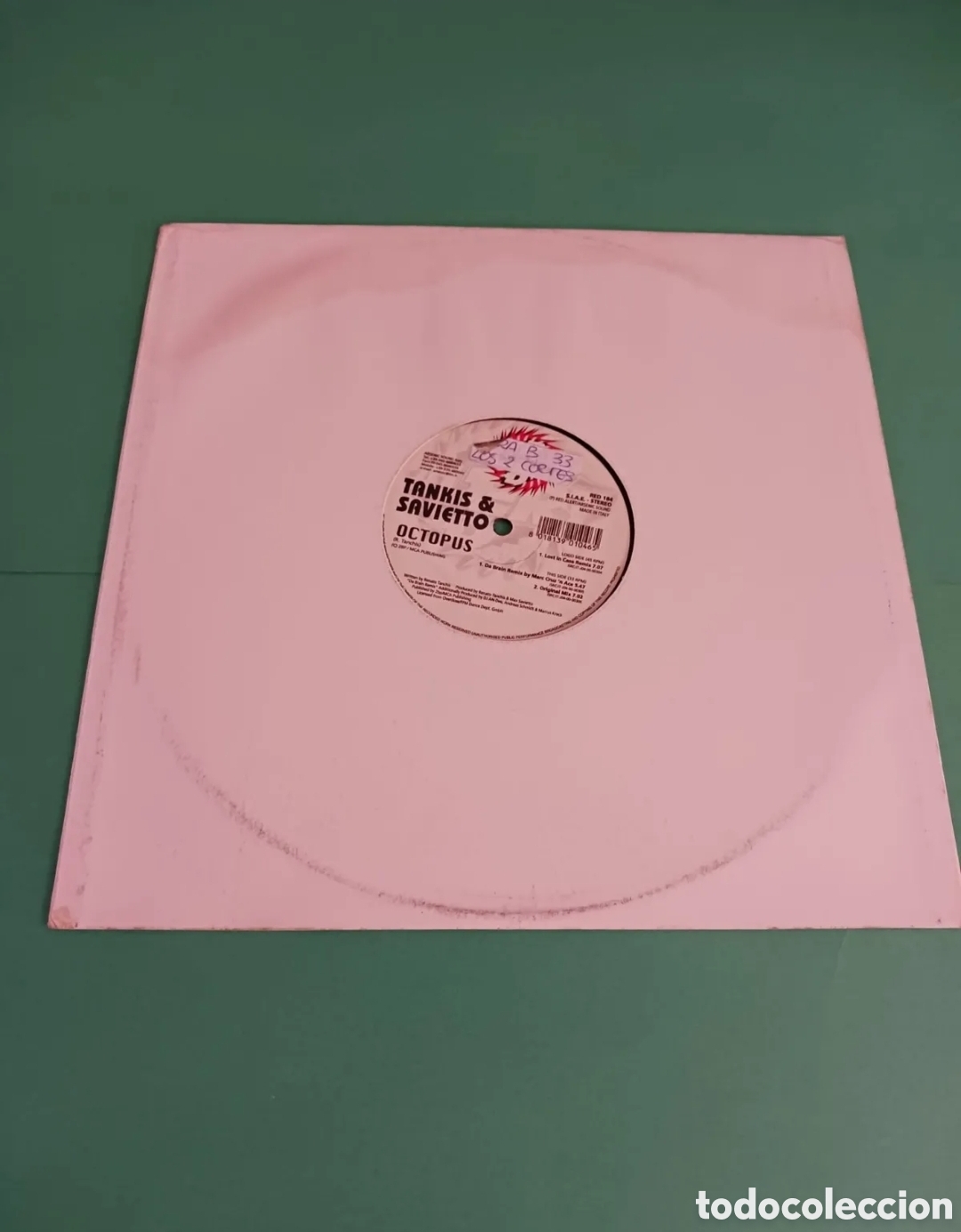 Discos de vinilo: Vinilo Tankis & Savietto/ OCTOPUS - Foto 4