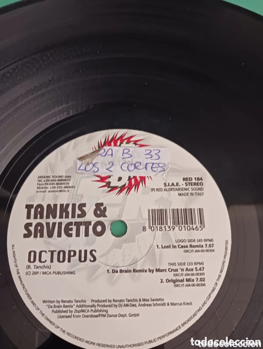 Discos de vinilo: Vinilo Tankis & Savietto/ OCTOPUS - Foto 1