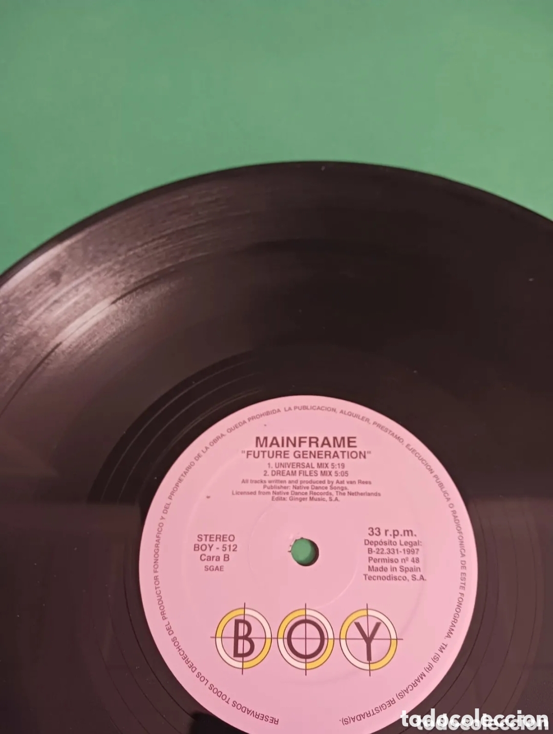 Discos de vinilo: Vinilo Mainframe. Future Generation. - Foto 3