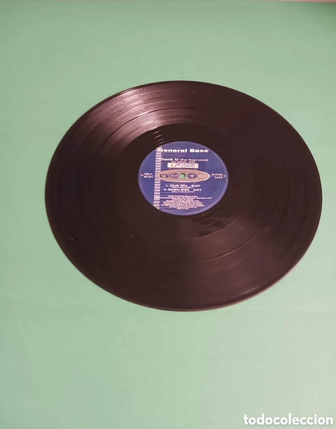 Discos de vinilo: Vinilo GENERAL BASE. THANK U ( For your Love) - Foto 4