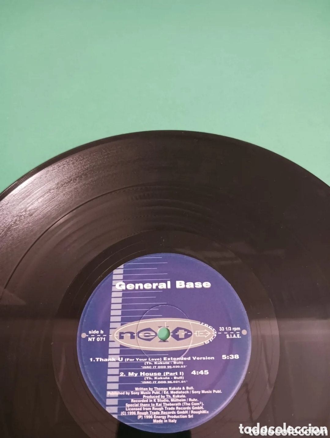 Discos de vinilo: Vinilo GENERAL BASE. THANK U ( For your Love) - Foto 5