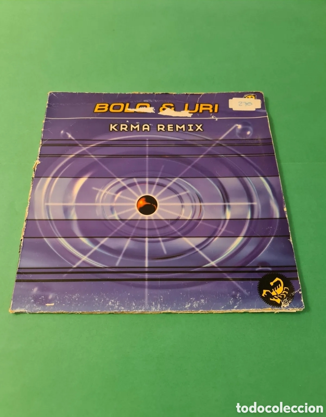 Discos de vinilo: Vinilo BOLO & Uri / Krma Remix - Foto 1