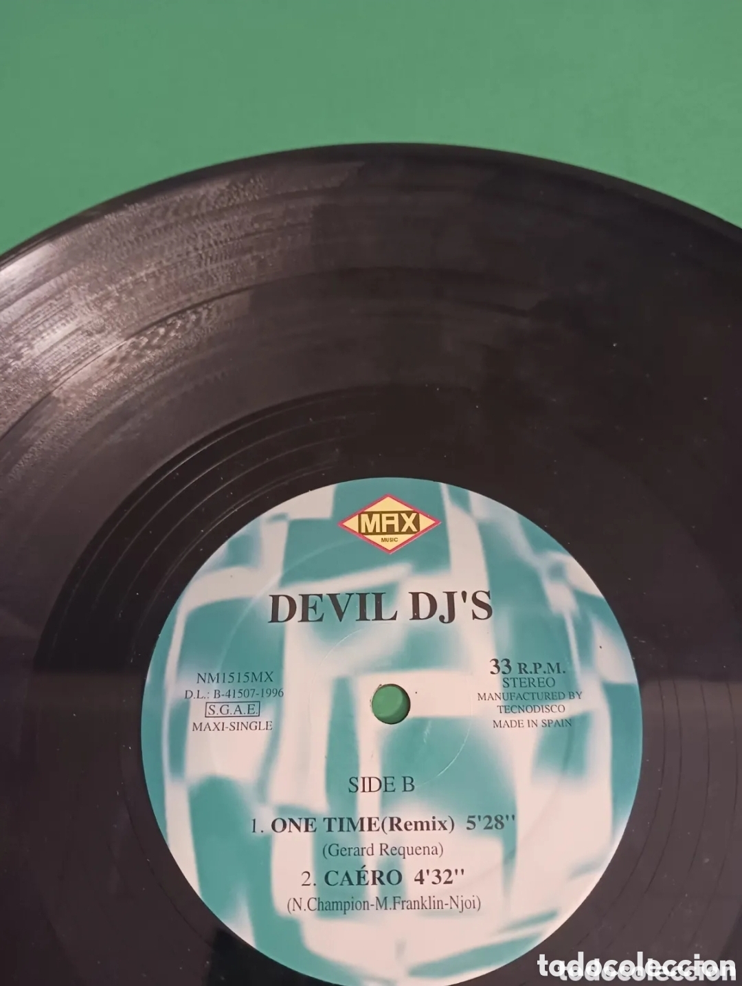 Discos de vinilo: Vinilo DEVIL DJs - One Time - Foto 2