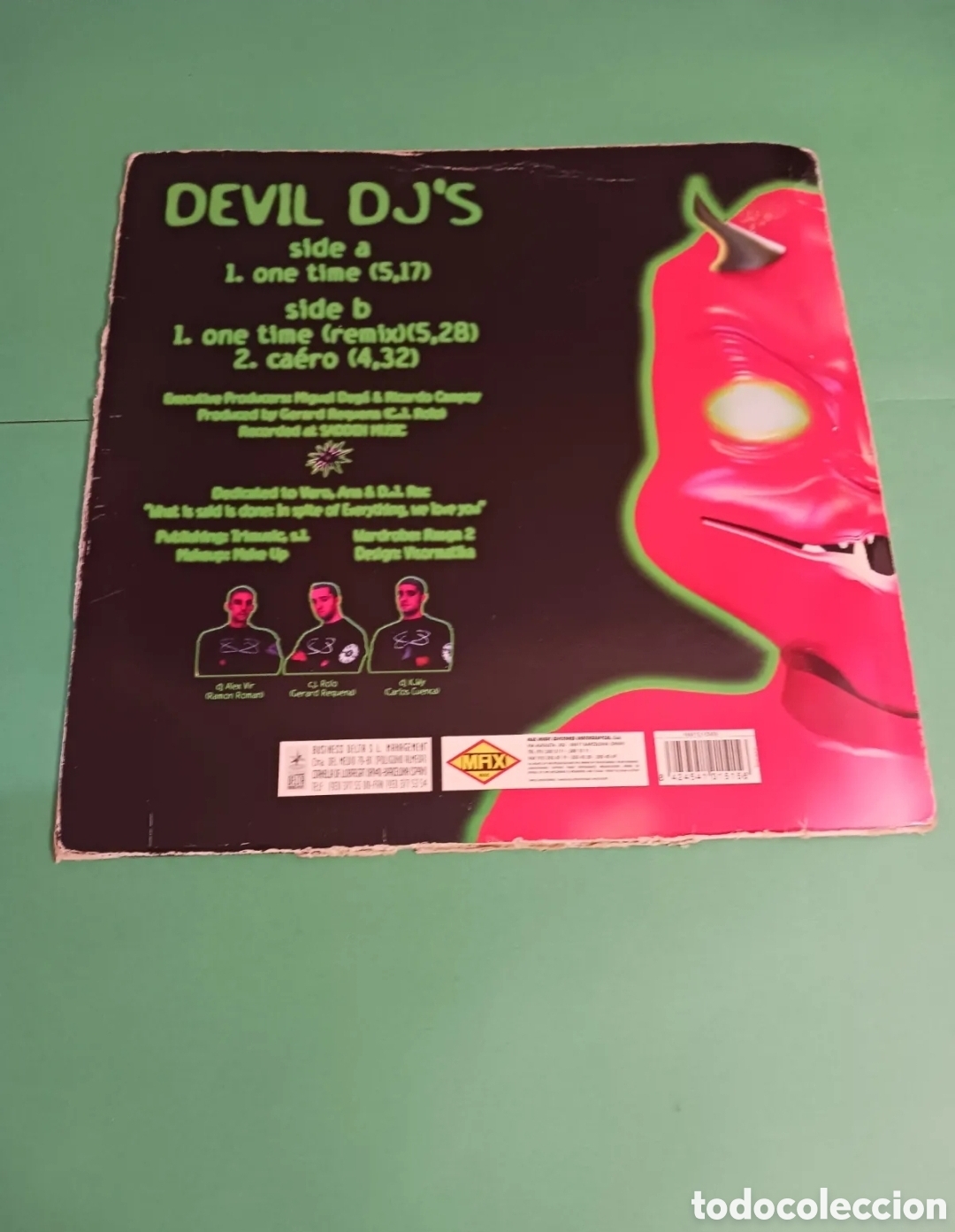 Discos de vinilo: Vinilo DEVIL DJs - One Time - Foto 6