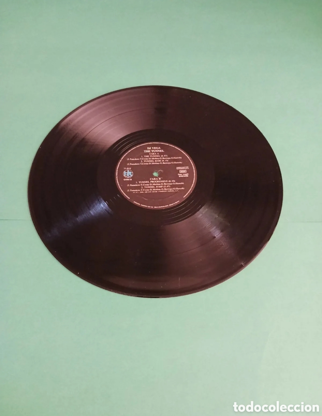 Discos de vinilo: Vinilo DJ Vega - The Tunnel - Foto 2