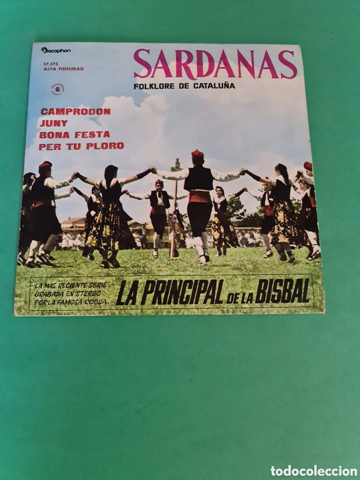 Discos de vinilo: Single Sardanas / La principal de la Bisbal - Foto 1