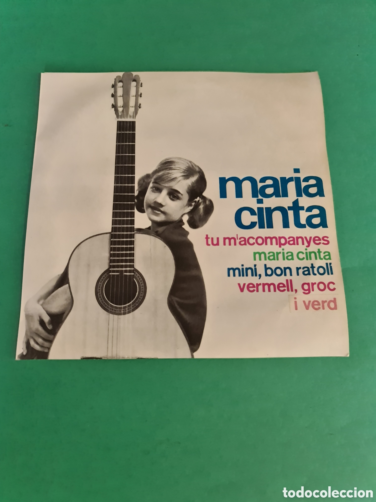Discos de vinilo: Single Maria Cinta. Tu m acompanyes. - Foto 1
